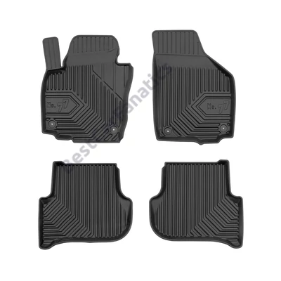 Skoda Yeti Frogum No77 fekete 3D hótálcás TPE gumiszőnyeg szett 77407329
