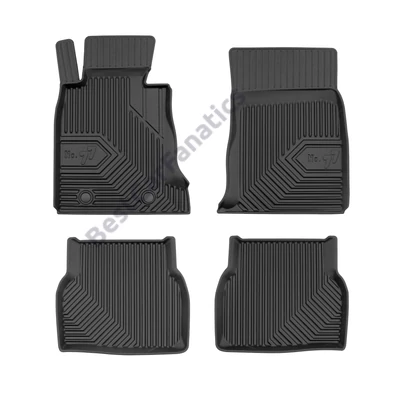 BMW E39 Frogum No77 fekete 3D hótálcás TPE gumiszőnyeg szett 77407367