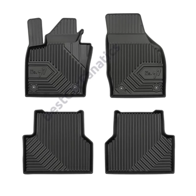 Audi Q3 I Frogum No77 fekete 3D hótálcás TPE gumiszőnyeg szett 77407664