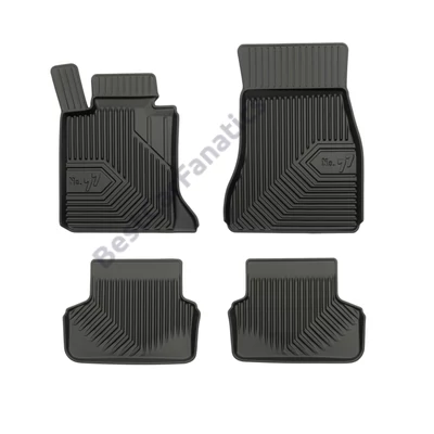BMW G30 G31 Frogum No77 fekete 3D hótálcás TPE gumiszőnyeg szett 77407718