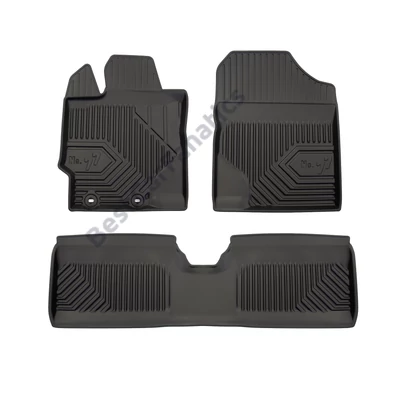 Toyota Yaris III Frogum No77 fekete 3D hótálcás TPE gumiszőnyeg szett 77407749