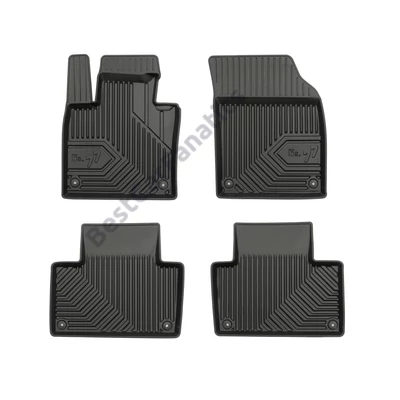 Volvo XC90 II Frogum No77 fekete 3D hótálcás TPE gumiszőnyeg szett 77407831