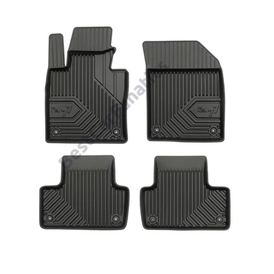 Volvo XC60 II Frogum No77 fekete 3D hótálcás TPE gumiszőnyeg szett 77407848