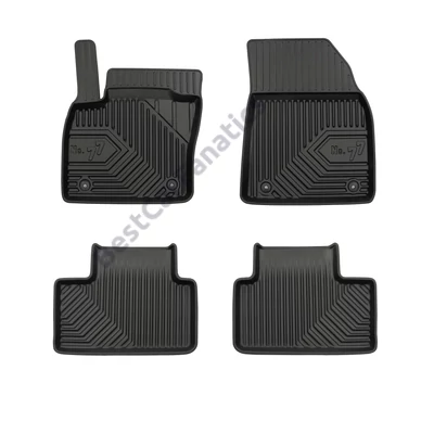 Volvo XC40 Frogum No77 fekete 3D hótálcás TPE gumiszőnyeg szett 77407879