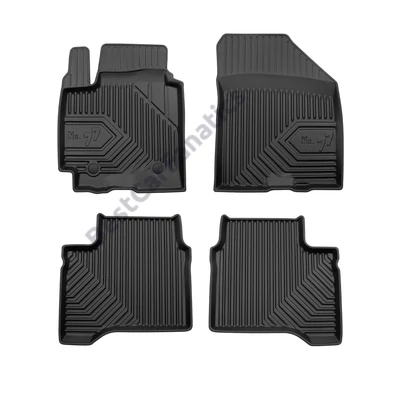 Suzuki Swift VI Frogum No77 fekete 3D hótálcás TPE gumiszőnyeg szett 77407930