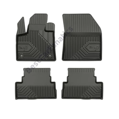 Opel Grandland I - X Frogum No77 fekete 3D hótálcás TPE gumiszőnyeg szett 77407947