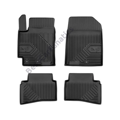 Kia Stonic Frogum No77 fekete 3D hótálcás TPE gumiszőnyeg szett 77408029