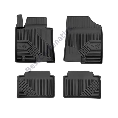 Hyundai i30 II Frogum No77 fekete 3D hótálcás TPE gumiszőnyeg szett 77408067