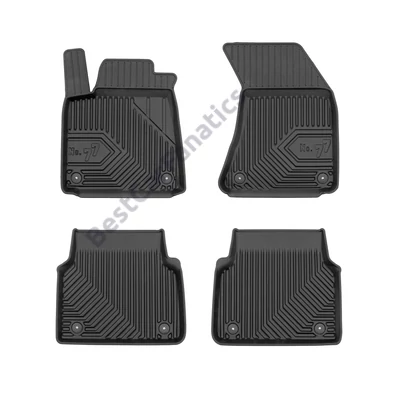 Audi A8 D4 Frogum No77 fekete 3D hótálcás TPE gumiszőnyeg szett 77408128
