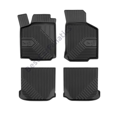 VW Volkswagen New Beetle Frogum No77 fekete 3D hótálcás TPE gumiszőnyeg szett 77408142