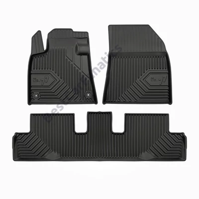 Citroen C4 SpaceTourer Frogum No77 fekete 3D hótálcás TPE gumiszőnyeg szett 77408159