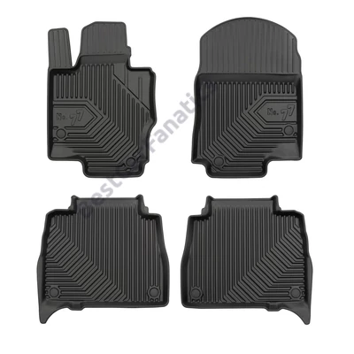 Mercedes Benz GLE W167 Frogum No77 fekete 3D hótálcás TPE gumiszőnyeg szett 77408180
