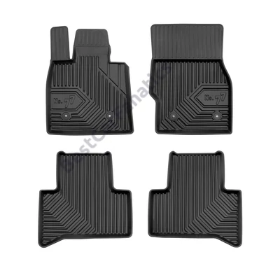Alfa Romeo Stelvio Frogum No77 fekete 3D hótálcás TPE gumiszőnyeg szett 77408234