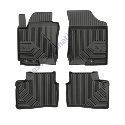 Hyundai i30 I Frogum No77 fekete 3D hótálcás TPE gumiszőnyeg szett 77408296