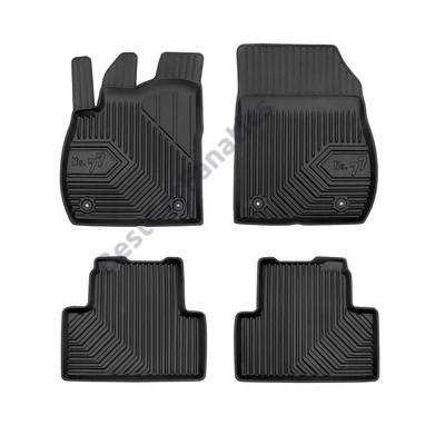 Opel Zafira C Frogum No77 fekete 3D hótálcás TPE gumiszőnyeg szett 77408302