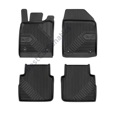 Opel Signum Ferdehátú Frogum No77 fekete 3D hótálcás TPE gumiszőnyeg szett 77408340