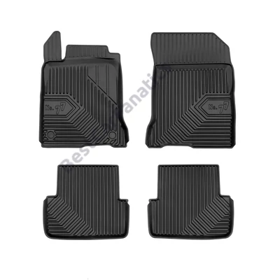 Renault Laguna III Frogum No77 fekete 3D hótálcás TPE gumiszőnyeg szett 77408395
