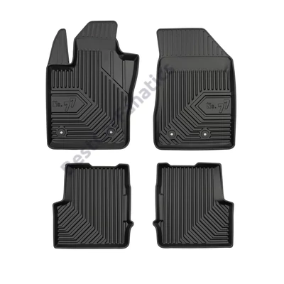 Jeep Renegade Frogum No77 fekete 3D hótálcás TPE gumiszőnyeg szett 77408494