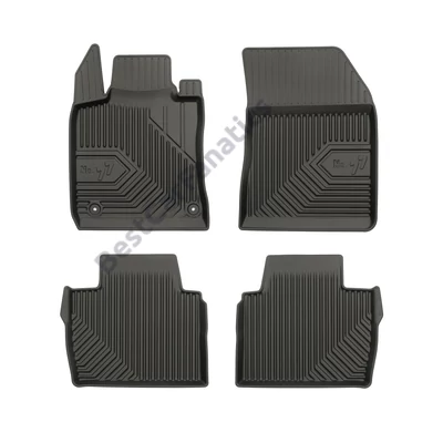 Peugeot 508 II Frogum No77 fekete 3D hótálcás TPE gumiszőnyeg szett 77408548