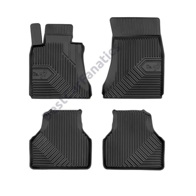BMW E66 Frogum No77 fekete 3D hótálcás TPE gumiszőnyeg szett 77408555