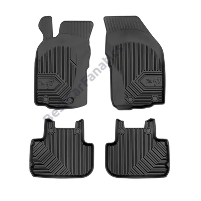 Alfa Romeo 147 Frogum No77 fekete 3D hótálcás TPE gumiszőnyeg szett 77408586