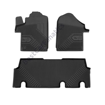 Mercedes Benz Vito III W447 Frogum No77 fekete 3D hótálcás TPE gumiszőnyeg szett 77408609