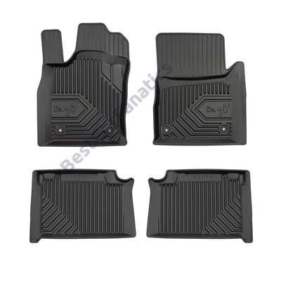 Jeep Grand Cherokee IV Frogum No77 fekete 3D hótálcás TPE gumiszőnyeg szett 77408616