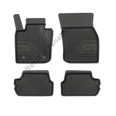 Mini Cooper III Frogum No77 fekete 3D hótálcás TPE gumiszőnyeg szett 77408661