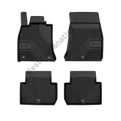 Kia Stinger Frogum No77 fekete 3D hótálcás TPE gumiszőnyeg szett 77408685