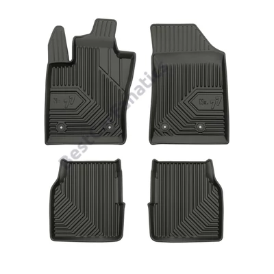 Jeep Compass II Frogum No77 fekete 3D hótálcás TPE gumiszőnyeg szett 77408692