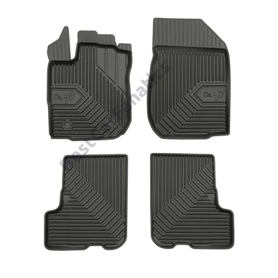 Dacia Sandero II Frogum No77 fekete 3D hótálcás TPE gumiszőnyeg szett 77408746
