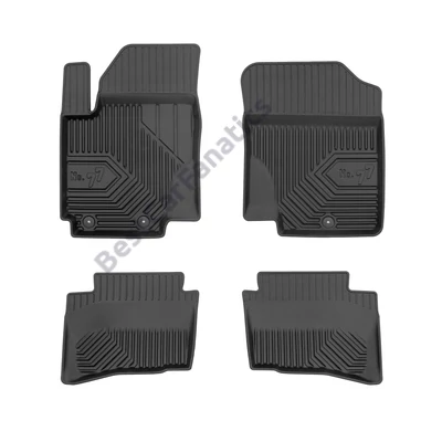 Hyundai i20 I Frogum No77 fekete 3D hótálcás TPE gumiszőnyeg szett 77408777