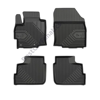 Mitsubishi Space Star Frogum No77 fekete 3D hótálcás TPE gumiszőnyeg szett 77408791