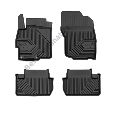 Mitsubishi Lancer VIII Frogum No77 fekete 3D hótálcás TPE gumiszőnyeg szett 77408838