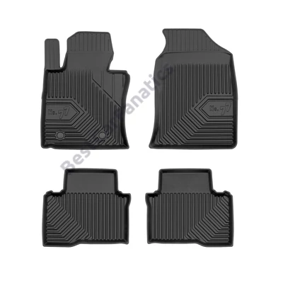 SsangYong Tivoli Frogum No77 fekete 3D hótálcás TPE gumiszőnyeg szett 77408951