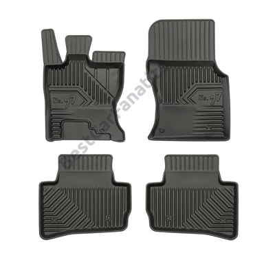 Land Rover Range Rover Velar Frogum No77 fekete 3D hótálcás TPE gumiszőnyeg szett 77408982