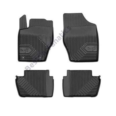 Peugeot 307 Kombi Frogum No77 fekete 3D hótálcás TPE gumiszőnyeg szett 77409019