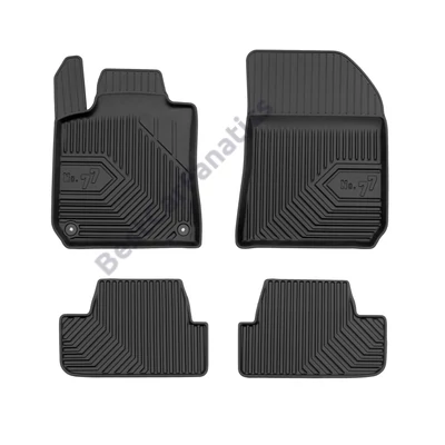 Peugeot 308 II Ferdehátú Frogum No77 fekete 3D hótálcás TPE gumiszőnyeg szett 77409026