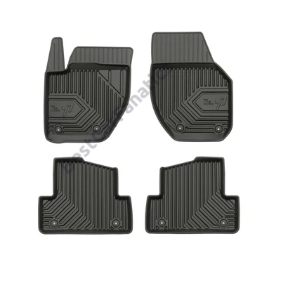Volvo V40 II Frogum No77 fekete 3D hótálcás TPE gumiszőnyeg szett 77409033