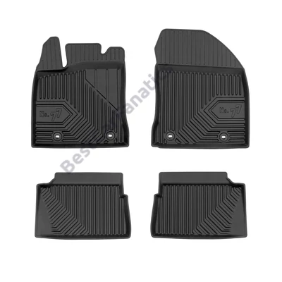 Lexus CT Frogum No77 fekete 3D hótálcás TPE gumiszőnyeg szett 77409125