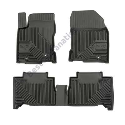 Lexus NX I Frogum No77 fekete 3D hótálcás TPE gumiszőnyeg szett 77409149