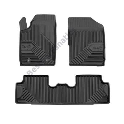 Peugeot Partner I Frogum No77 fekete 3D hótálcás TPE gumiszőnyeg szett 77409170