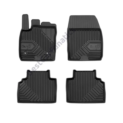 Ford Tourneo Courier Frogum No77 fekete 3D hótálcás TPE gumiszőnyeg szett 77409323