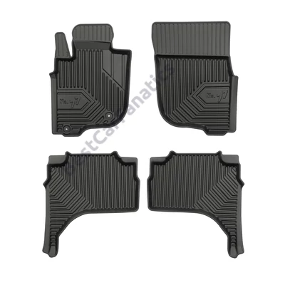 Mitsubishi L200 VI Frogum No77 fekete 3D hótálcás TPE gumiszőnyeg szett 77409347