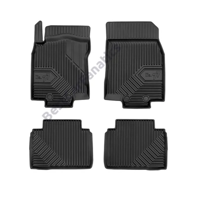 Nissan X-Trail III Frogum No77 fekete 3D hótálcás TPE gumiszőnyeg szett 77409514