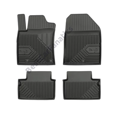 Hyundai i30 III Frogum No77 fekete 3D hótálcás TPE gumiszőnyeg szett 77409521