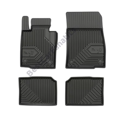 Mini Countryman I Frogum No77 fekete 3D hótálcás TPE gumiszőnyeg szett 77409545