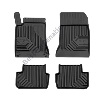 Mercedes Benz W176 W246 X156 Frogum No77 fekete 3D hótálcás TPE gumiszőnyeg szett 77409552