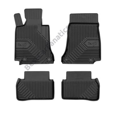 Mercedes Benz C-Class W205 Frogum No77 fekete 3D hótálcás TPE gumiszőnyeg szett 77409583