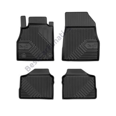 Nissan Micra K14 Frogum No77 fekete 3D hótálcás TPE gumiszőnyeg szett 77409620